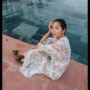 For Love and Lemons Rosebud Maxi Dress